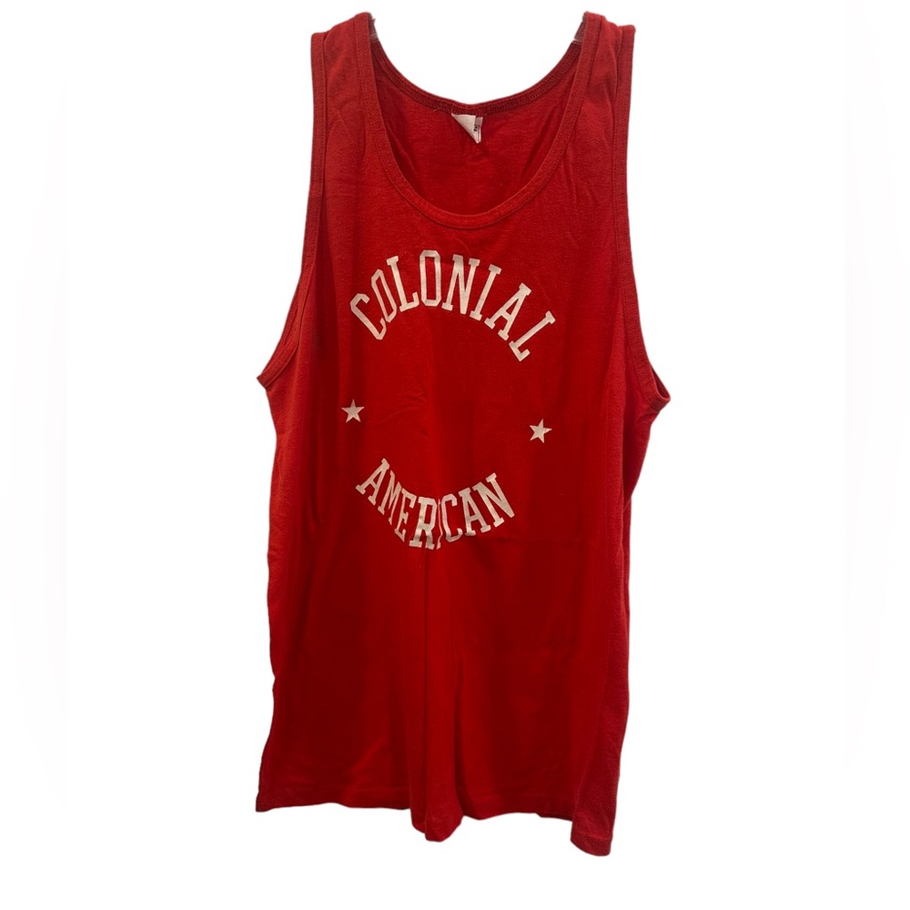 Vintage Don Alleson colonial American tank top size L GUC